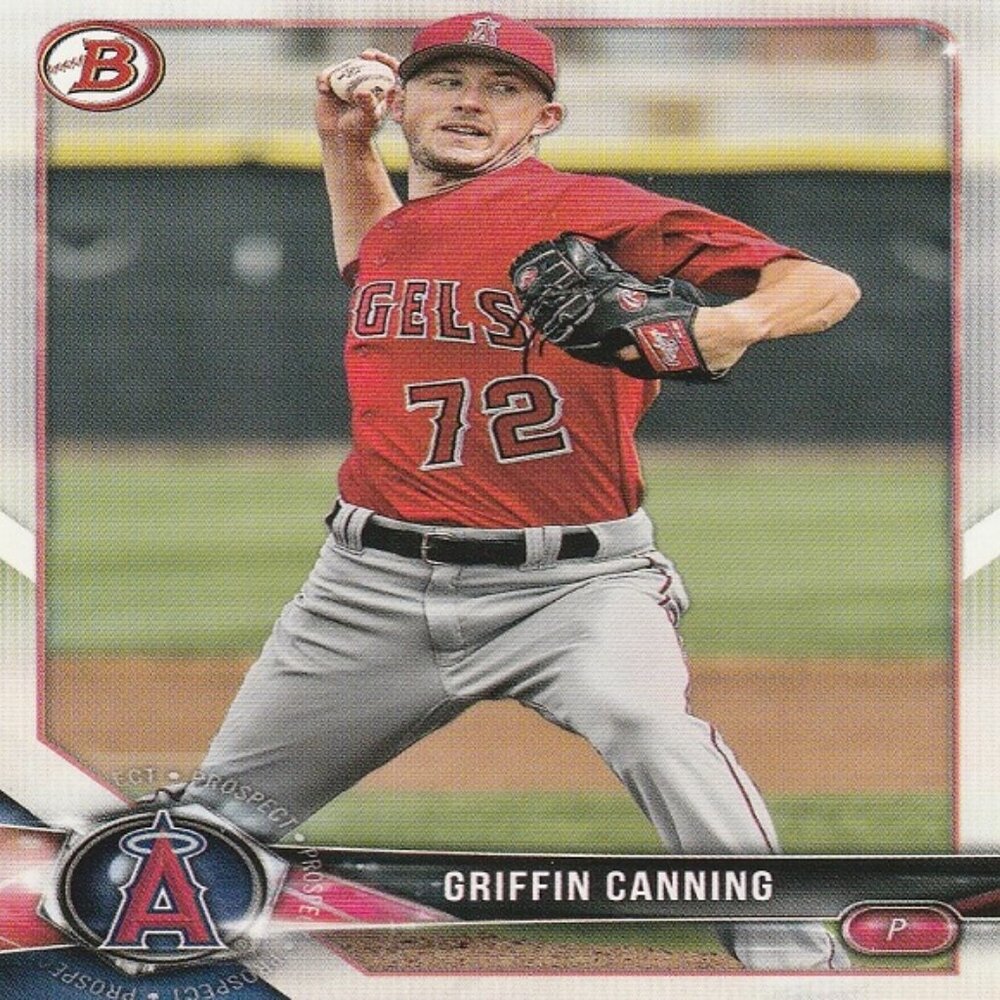 Griffin Canning - 2018 Topps Prospect Baseball Card